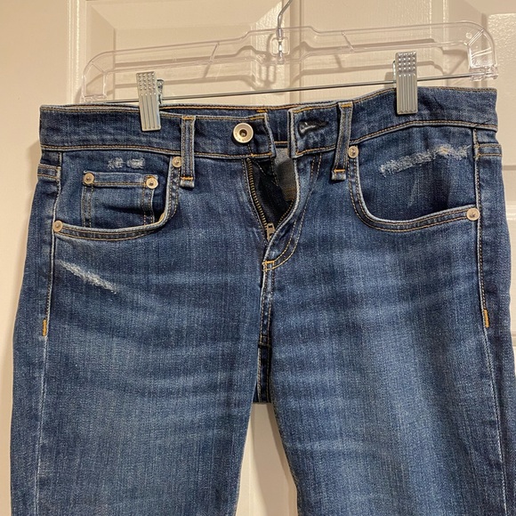 Rag & Bone Dre Capri Jeans Size 23 Style #W2592K510DIA - Picture 4 of 11